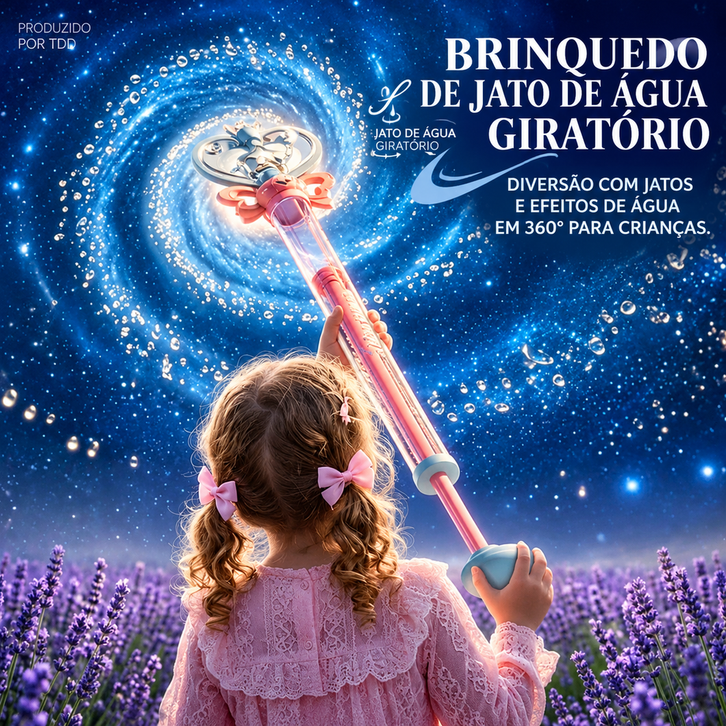 Pirulito de Bolhas – Brinquedo Mágico de Bolhas de Água em Formato de Bastão.